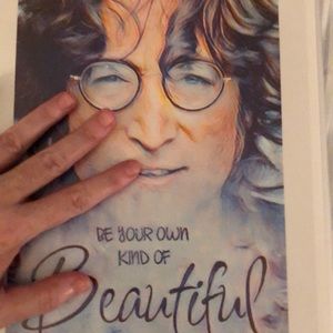 JOHN LENNON BE YOUR BEAUTIFUL PREMIUM PRINT